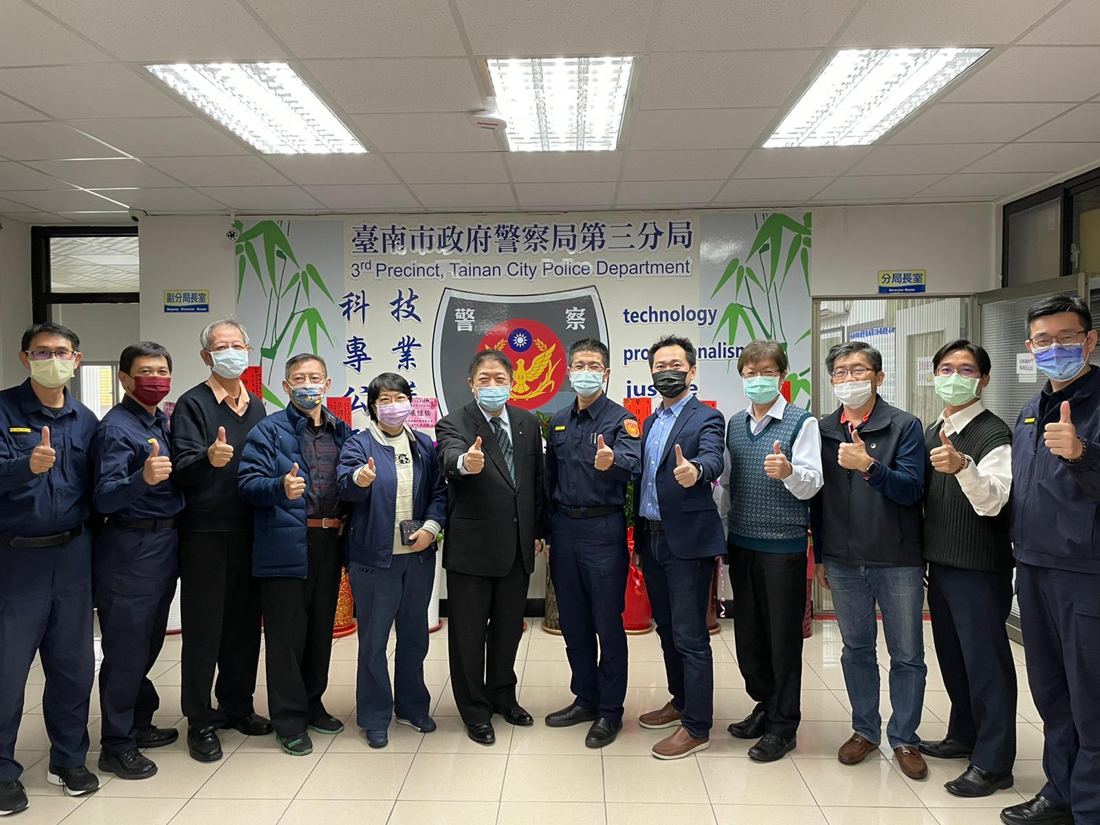 111.01.18 【廠協會敦親睦鄰通知】：理監事前往慰勞警消單位加強重要節日安全維護工作